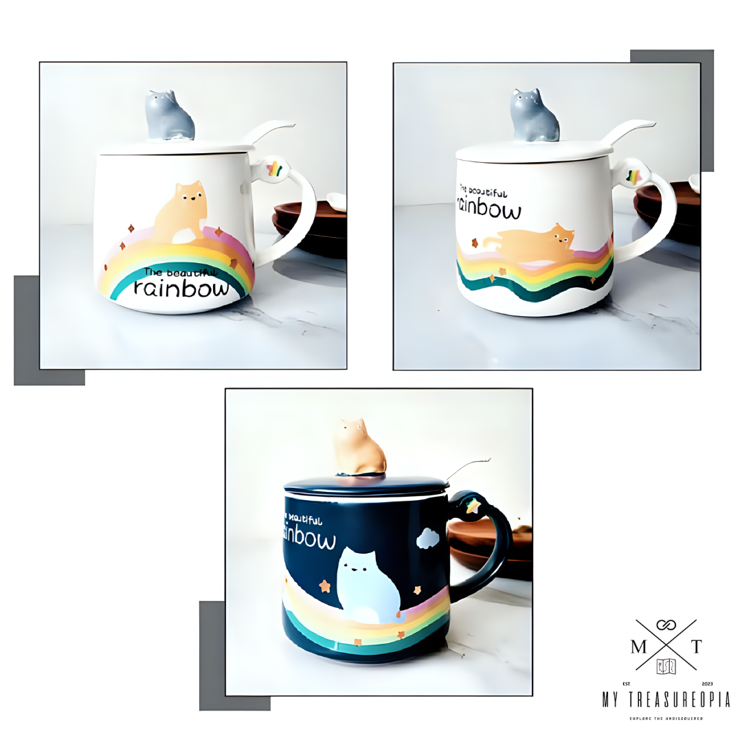 Cat Ceramic Mug (1 Piece)