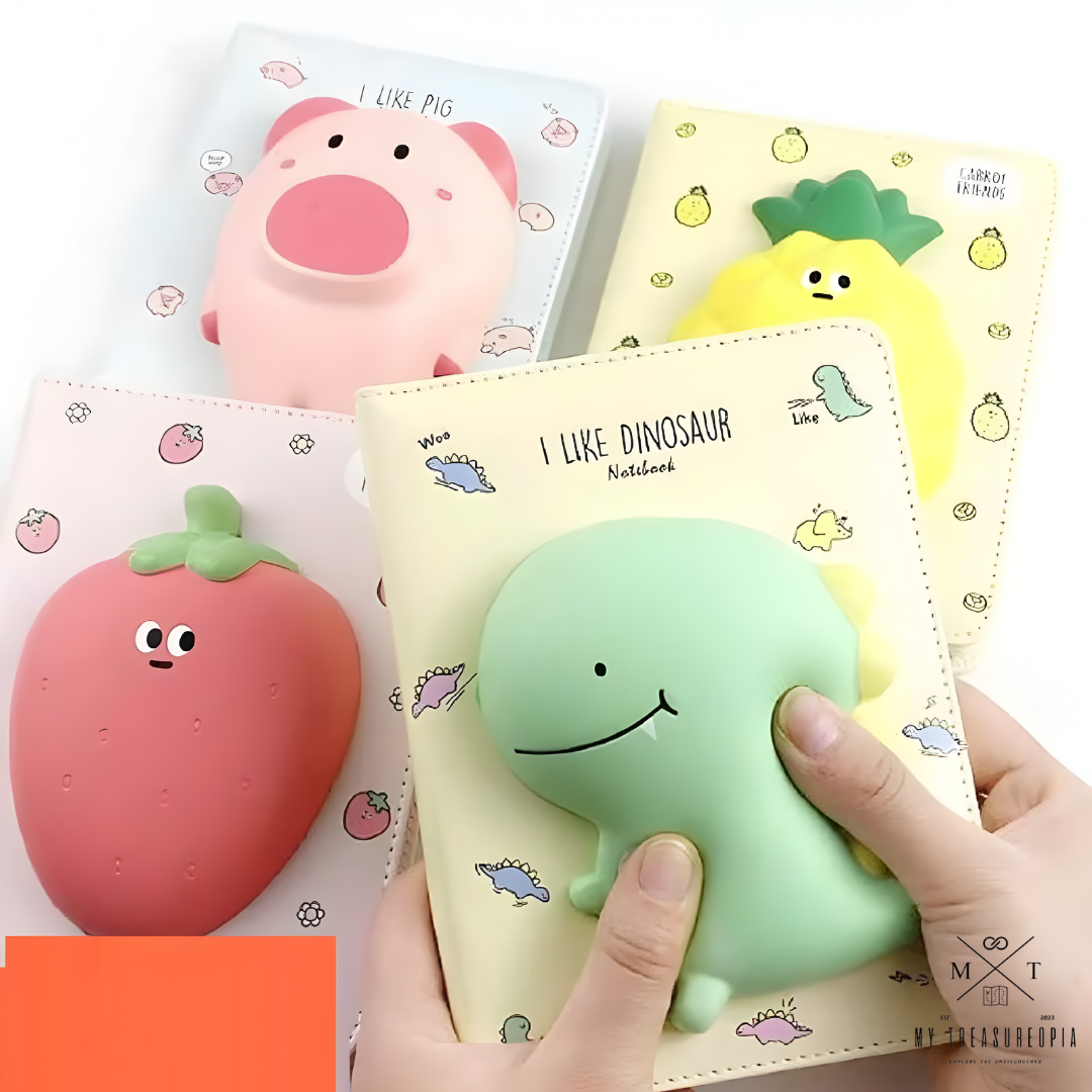 Dinosaur Diary With Squishy Toy