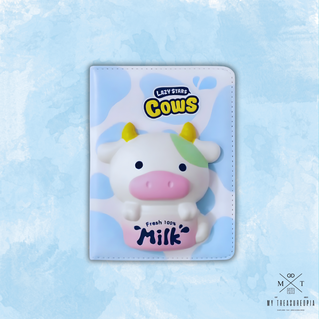 Cow Diary With Squishy Toy