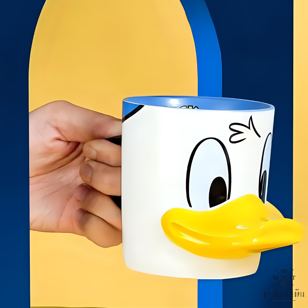 Donald Or Daisy Duck Ceramic Mug (1 Piece)