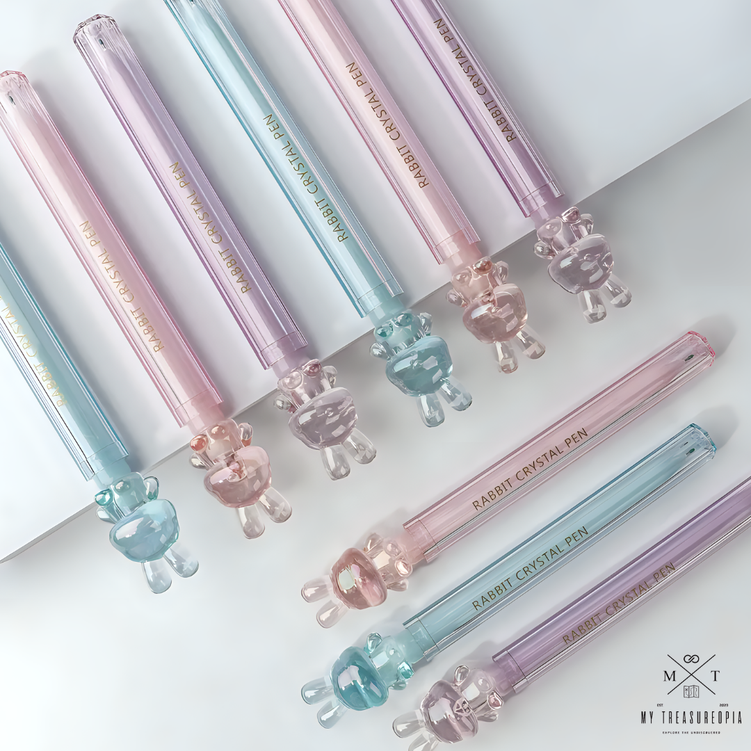 Crystal Pen ( Rabbit, Unicorn, Bear )