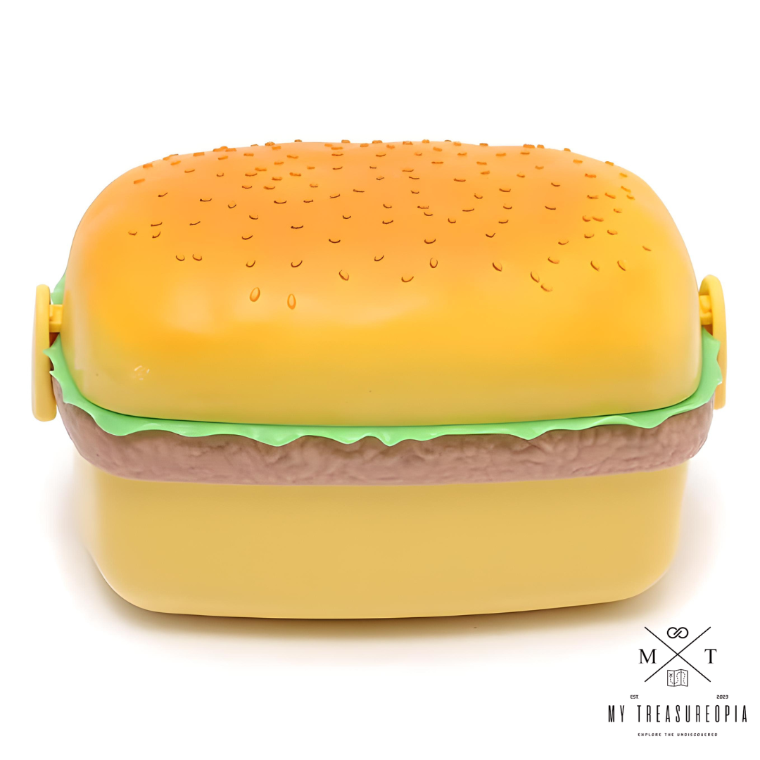 Burger Shape Square Lunch Box