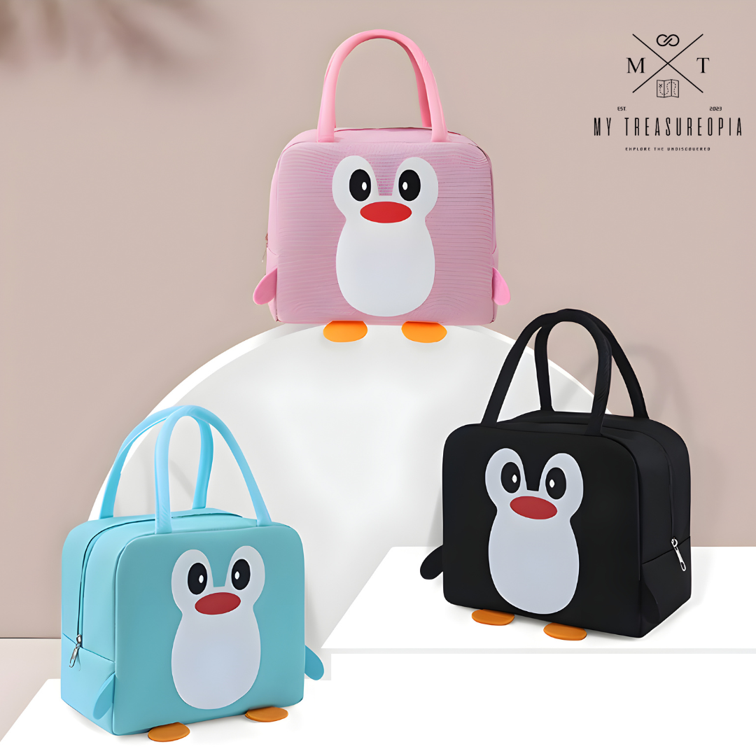 Penguin Fam Lunch Bag