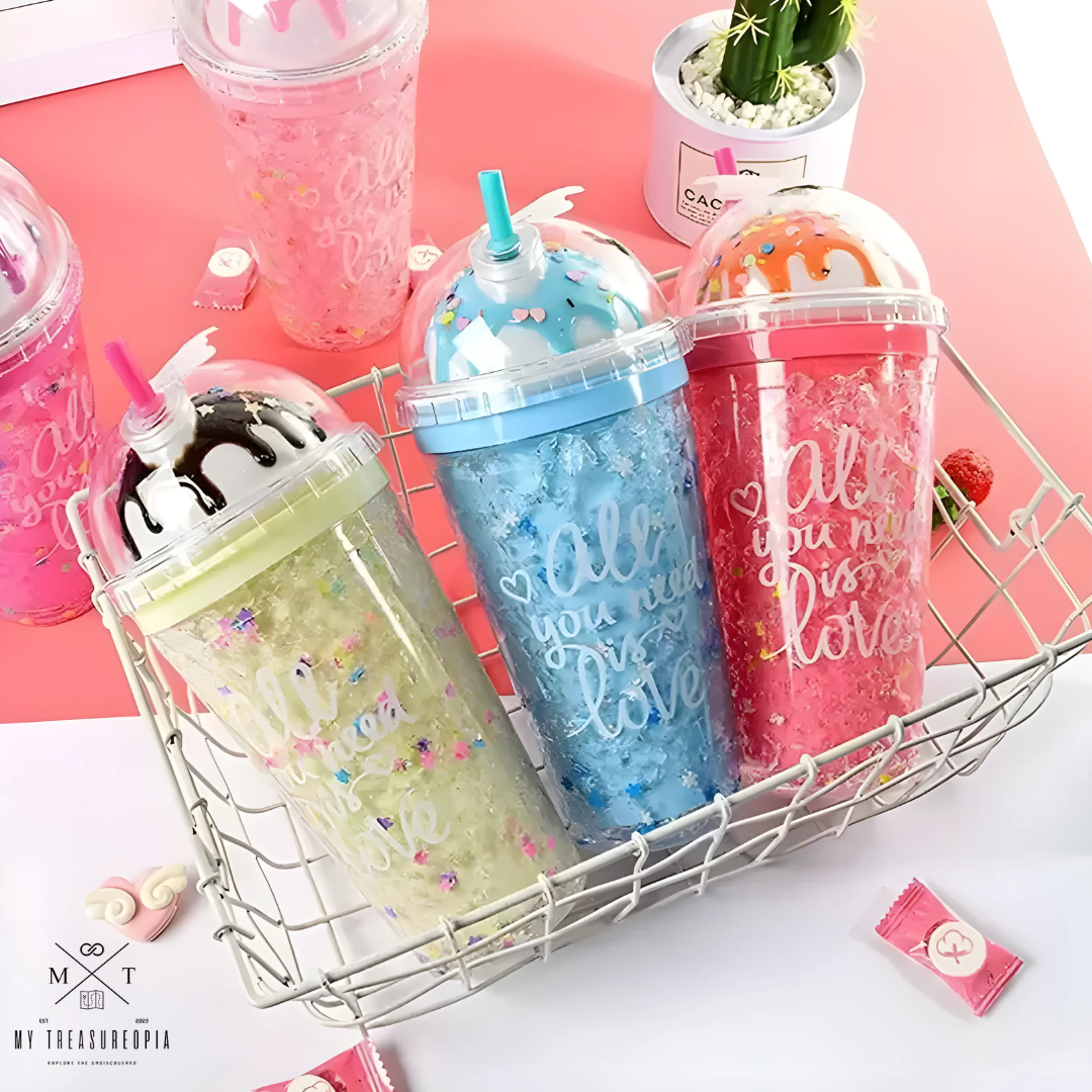 Ice-Cream Jelly Sipper Bottle