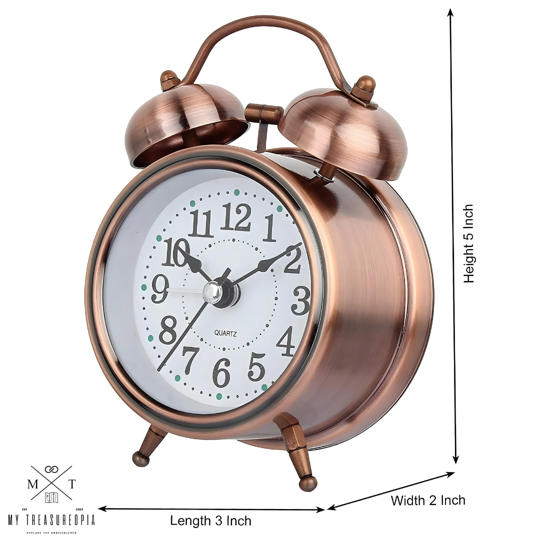 Copper Alarm Clock