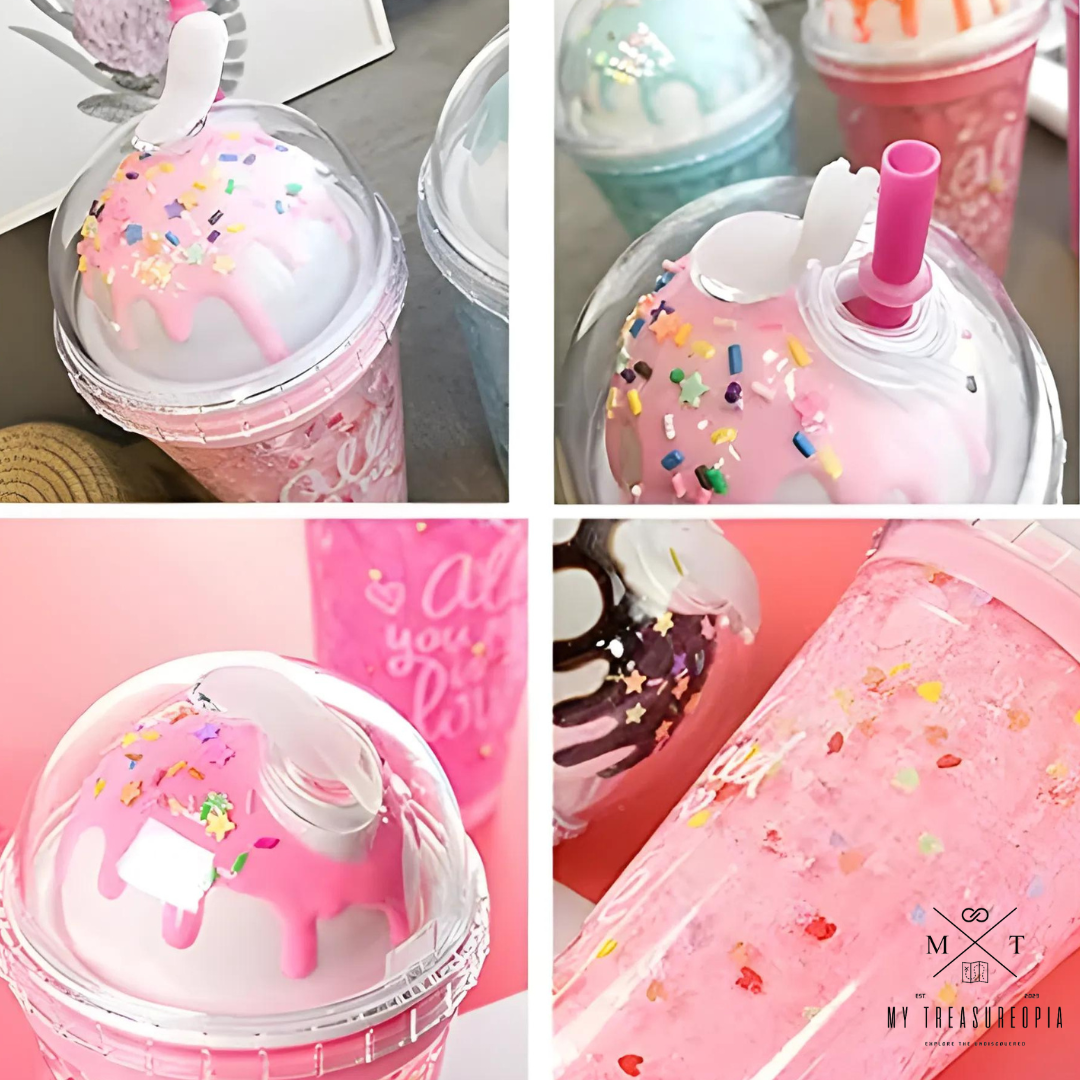 Ice-Cream Jelly Sipper Bottle