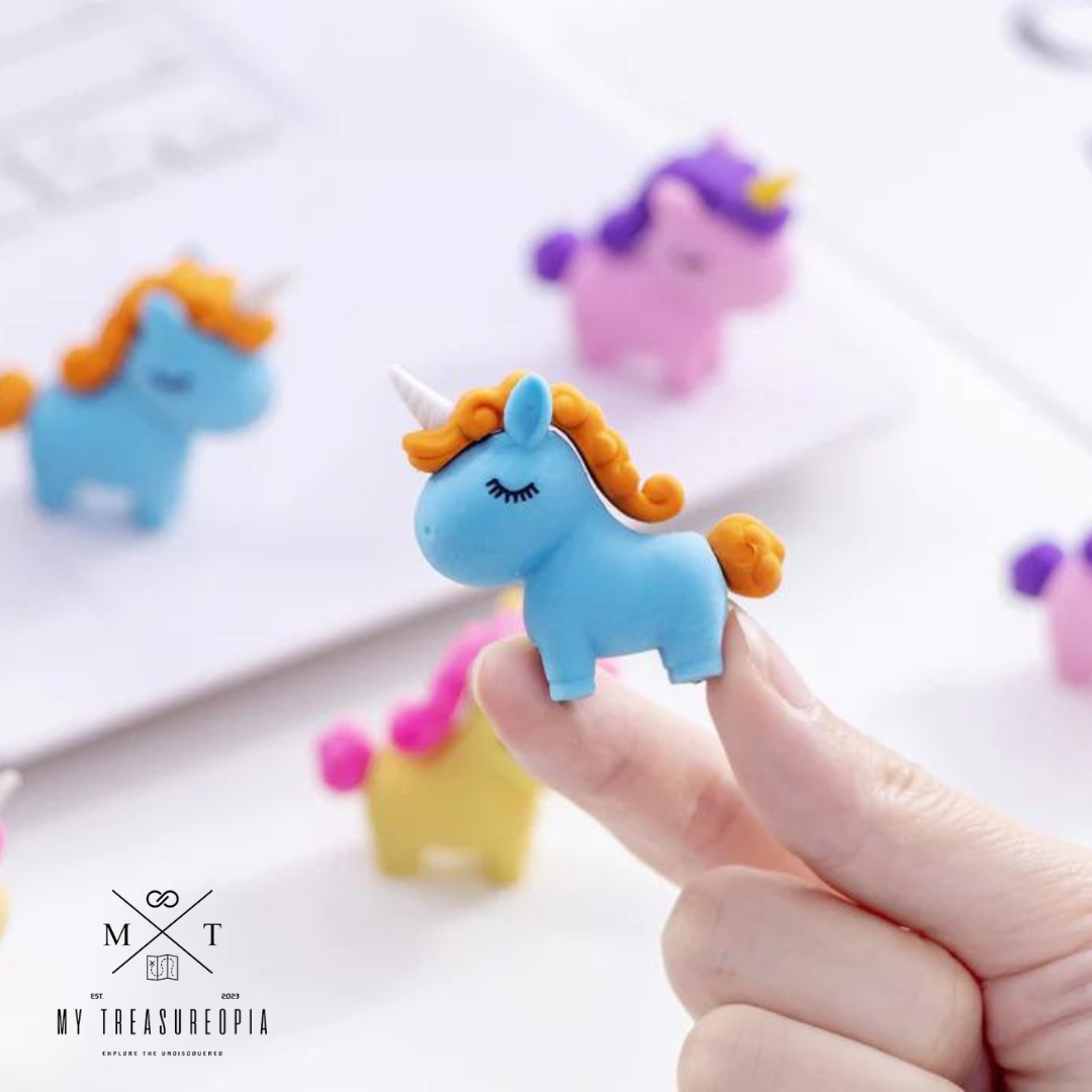 Unicorn Eraser ( Pack Of 4 )