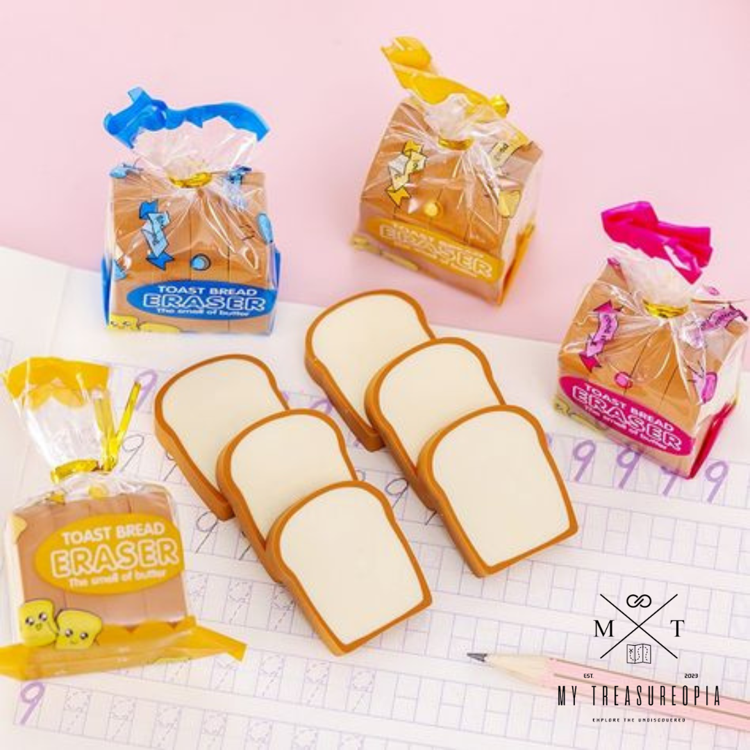 Bread Eraser ( Pack Of 4 )